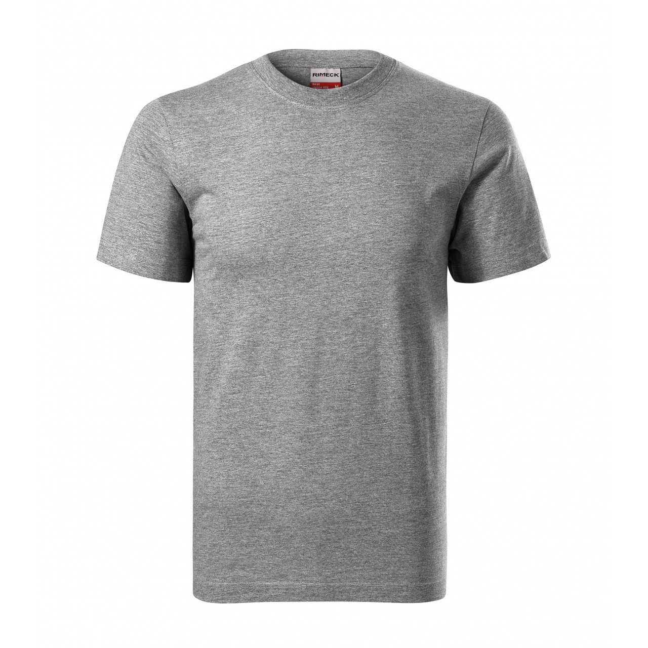 Tričko unisex Rimeck Base - šedé, S