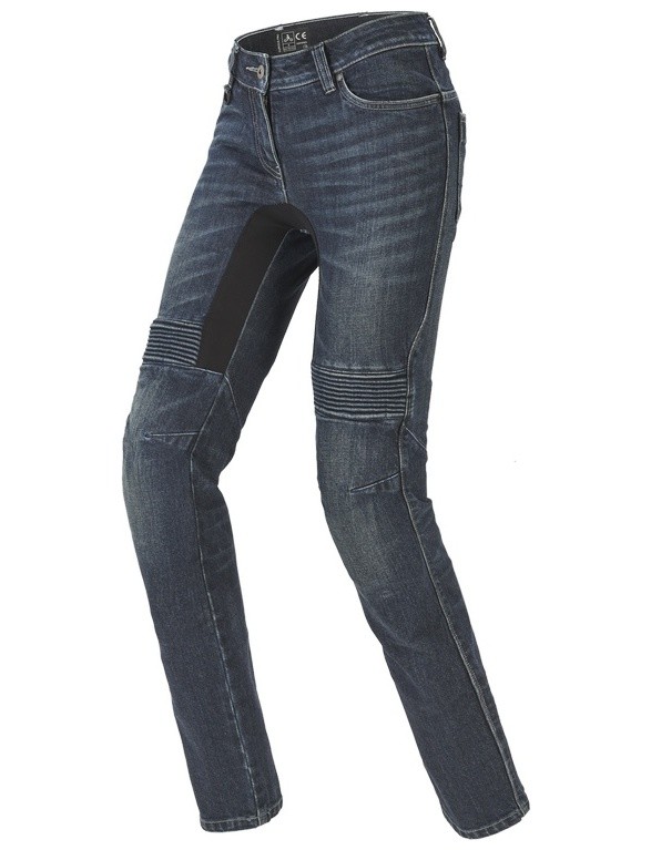 SPIDI FURIOUS PRO LADY  kalhoty, jeansy dámské tmavě modrá, seprané 34