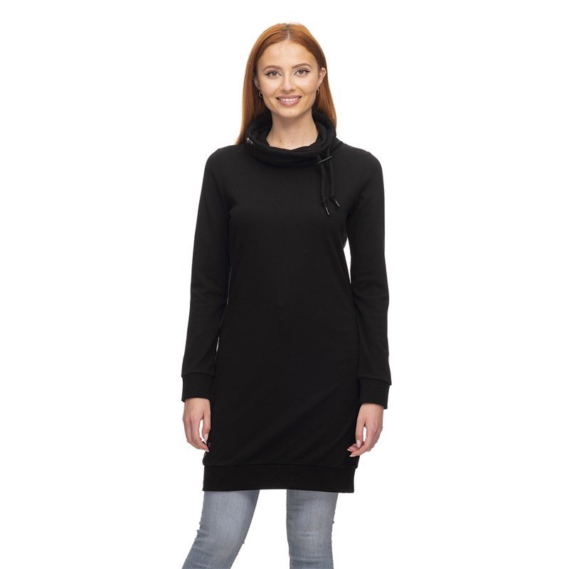 šaty RAGWEAR - Chlloe Solid Black (1010)