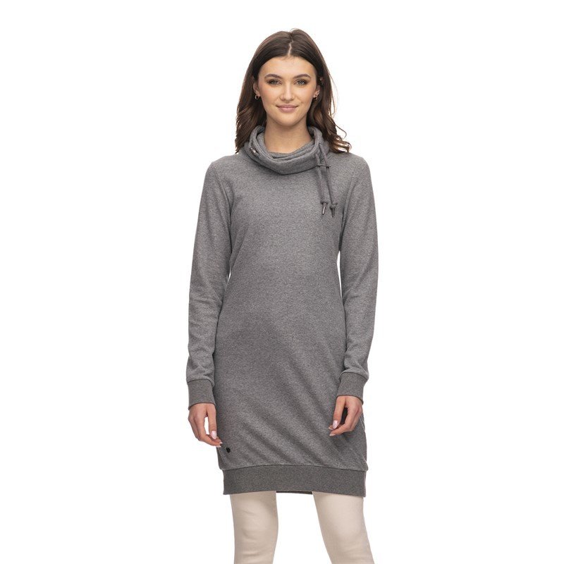 šaty RAGWEAR - Chlloe Solid Grey (3000)