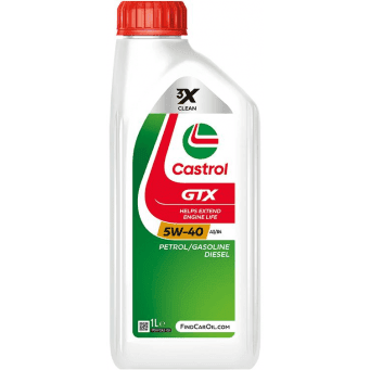 CASTROL GTX 5W-40 A3/B4 1 lt CASTROL 3472441 4008177188466