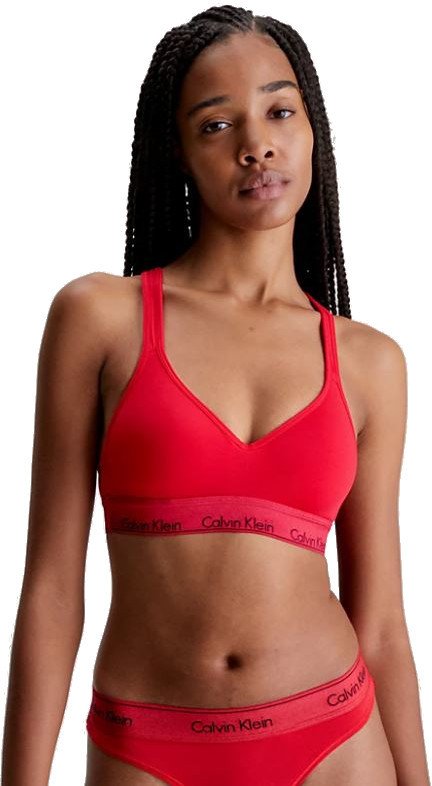 Calvin Klein Dámská podprsenka Bralette QF7786E-XAT M