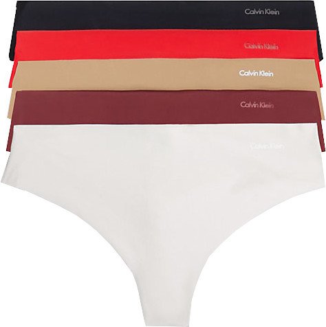 Calvin Klein 5 PACK - dámská tanga QD5147E-HW1 M