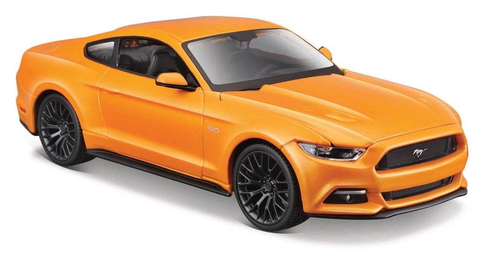 Maisto 2015 Ford Mustang GT, oranžová, 1:24