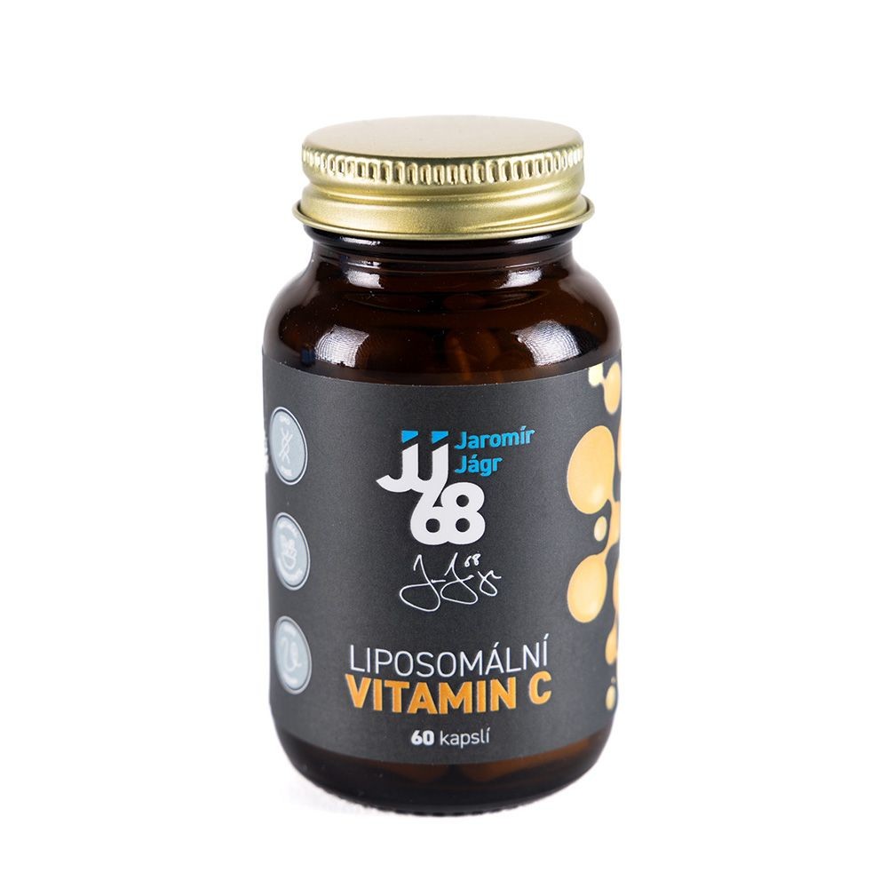 JJ68 Be Well Liposomální Vitamín C 60 kapslí