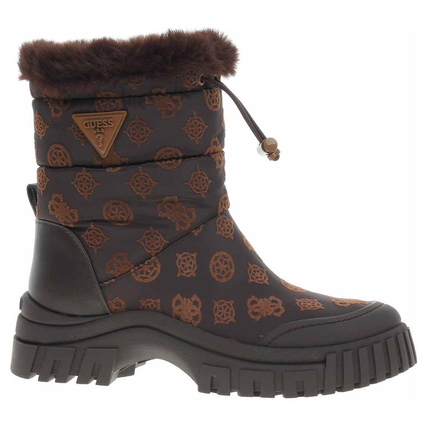 Ecco Dámská kotníková obuv Guess FL8LOAFAL10-BROCR 22401234