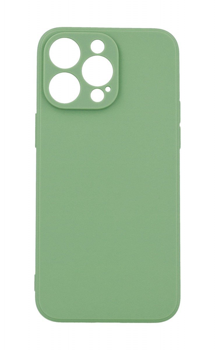 Kryt TopQ Pastel iPhone 15 Pro Max bledě zelený 111398