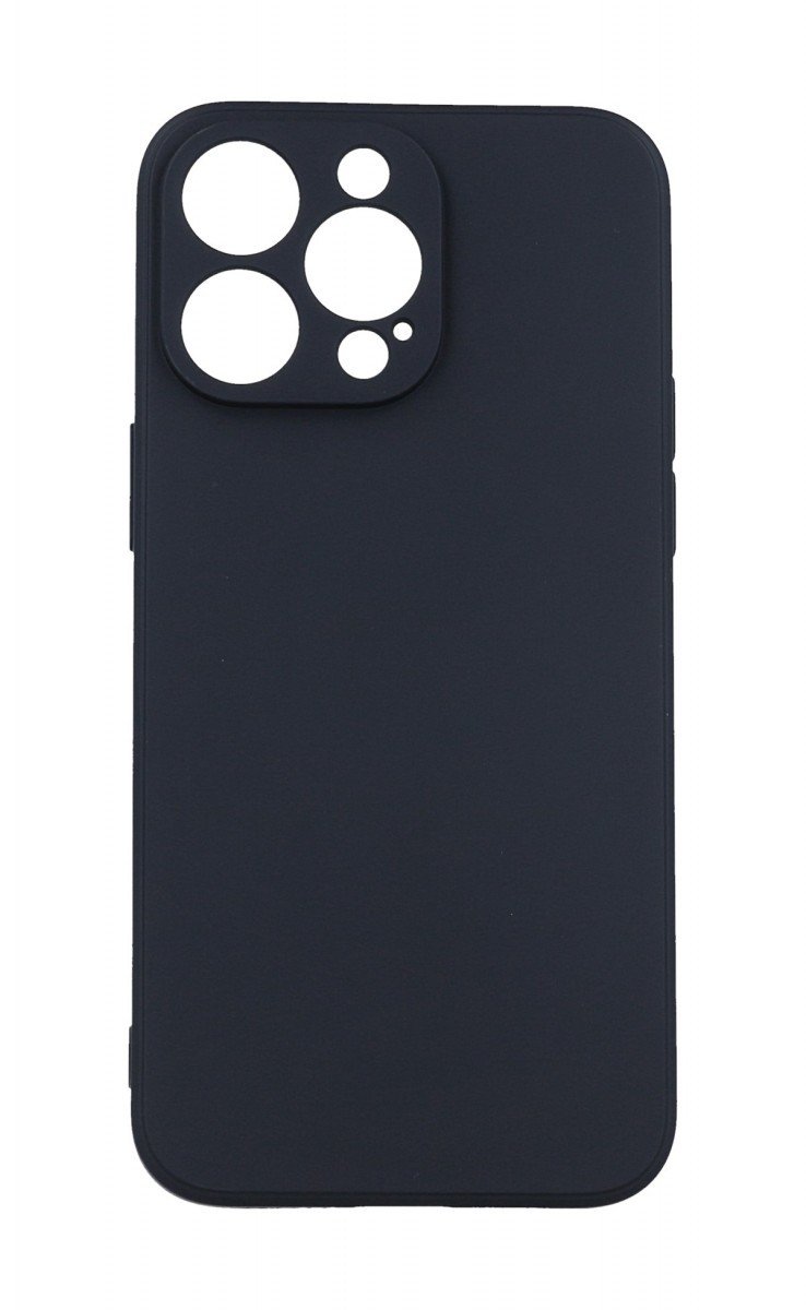 Kryt TopQ Pastel iPhone 15 Pro Max černý 111397