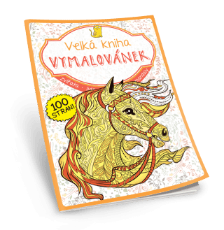 Velká kniha vymalovánek - mix motivů
