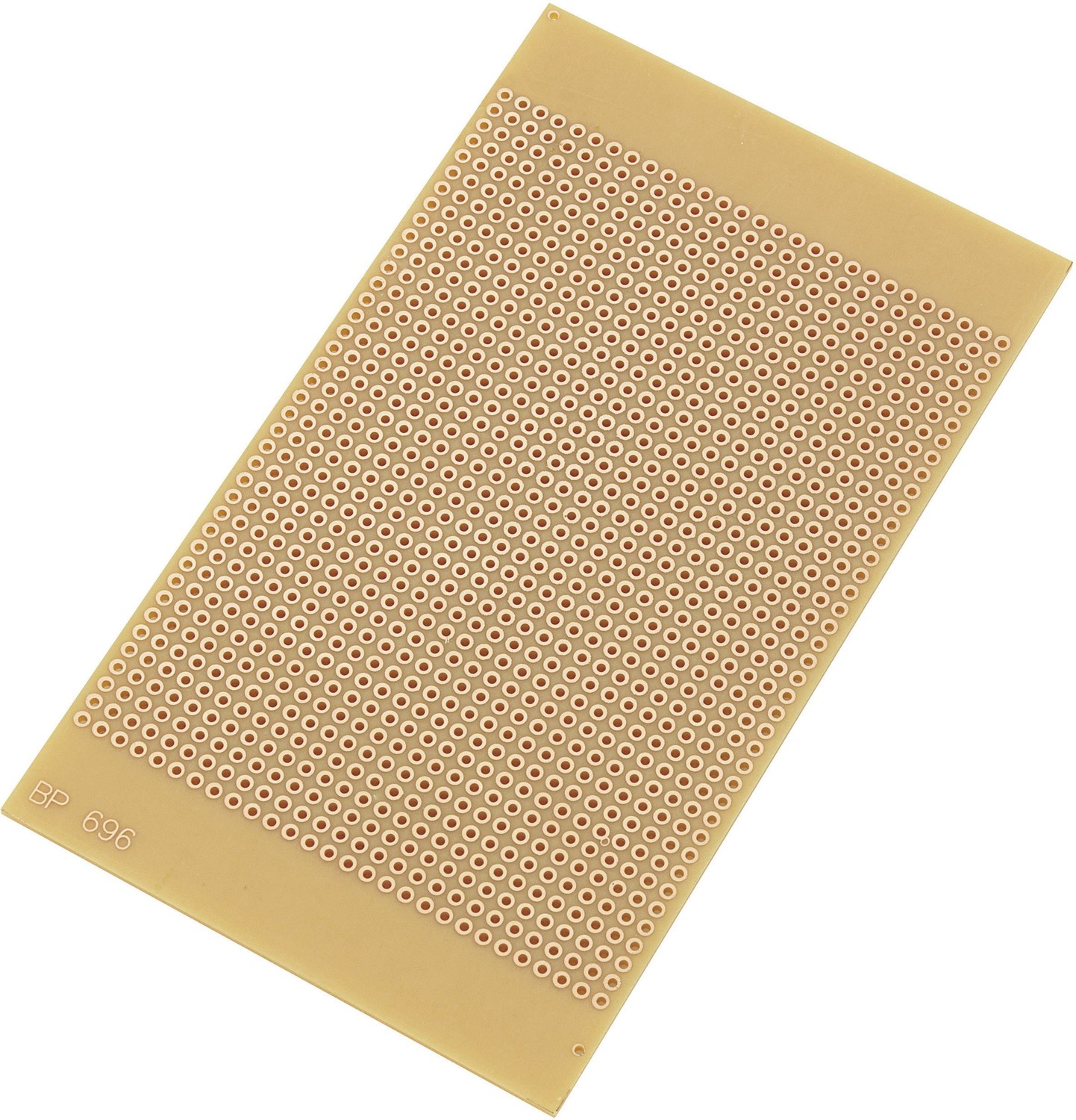 TRU COMPONENTS SU527696 experimentální deska tvrzený papír (d x š) 125 mm x 73 mm 35 µm Rastr (rozteč) 2.54 mm Množství 1 ks