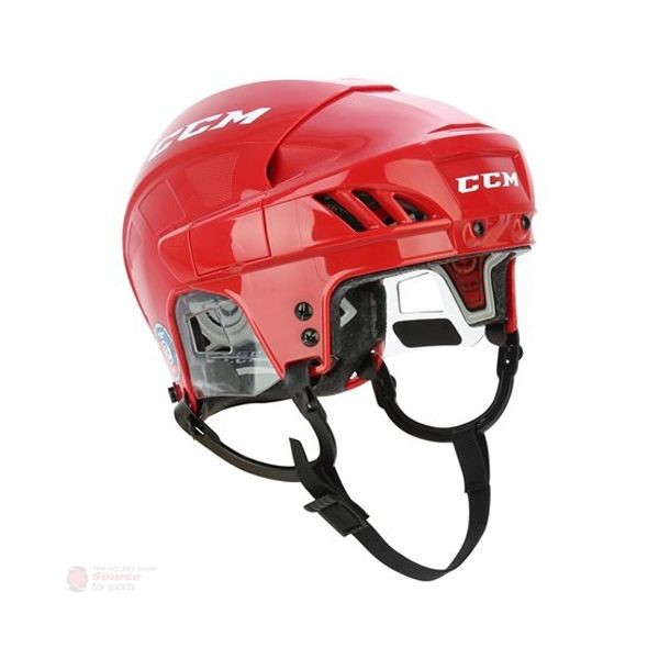 CCM FITLITE 60 SR Hokejová helma, červená, veľkosť M