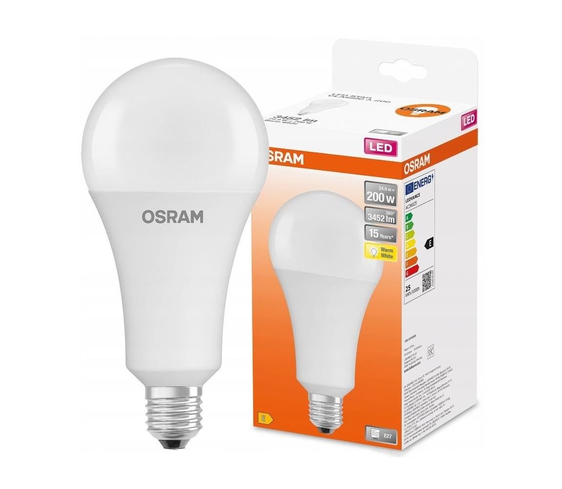 Osram LED Stmívatelná žárovka STAR E27/24,9W/230V 2700K - Osram