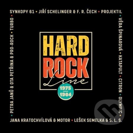 Hard Rock Line 1975-1984 LP - Hudobné albumy