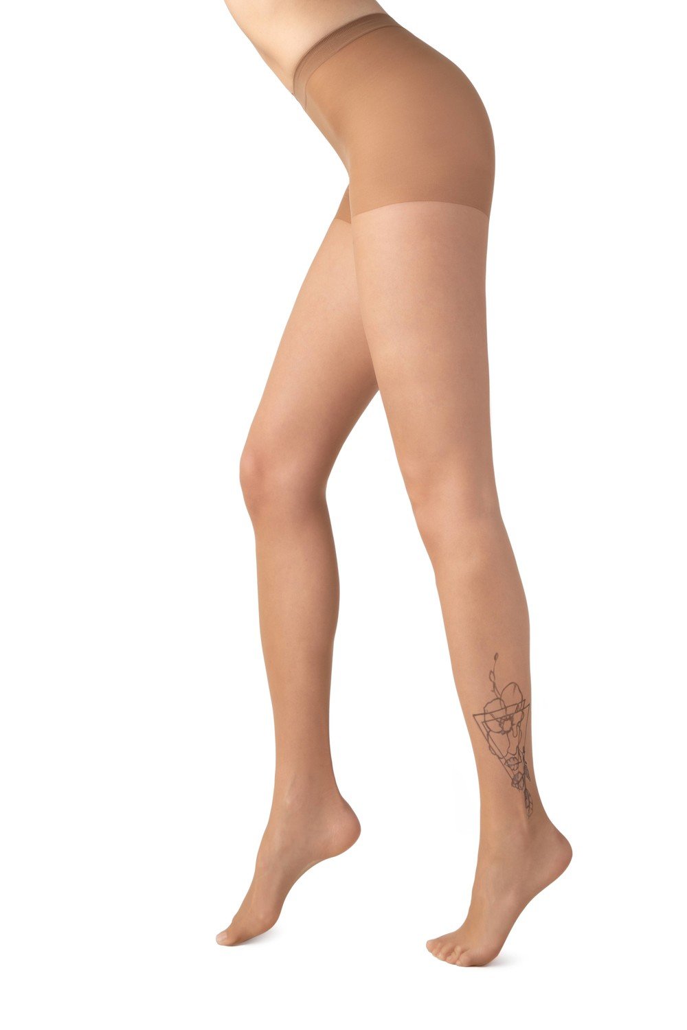 Conte Woman's Tights & Thigh High Socks 005 Bronz