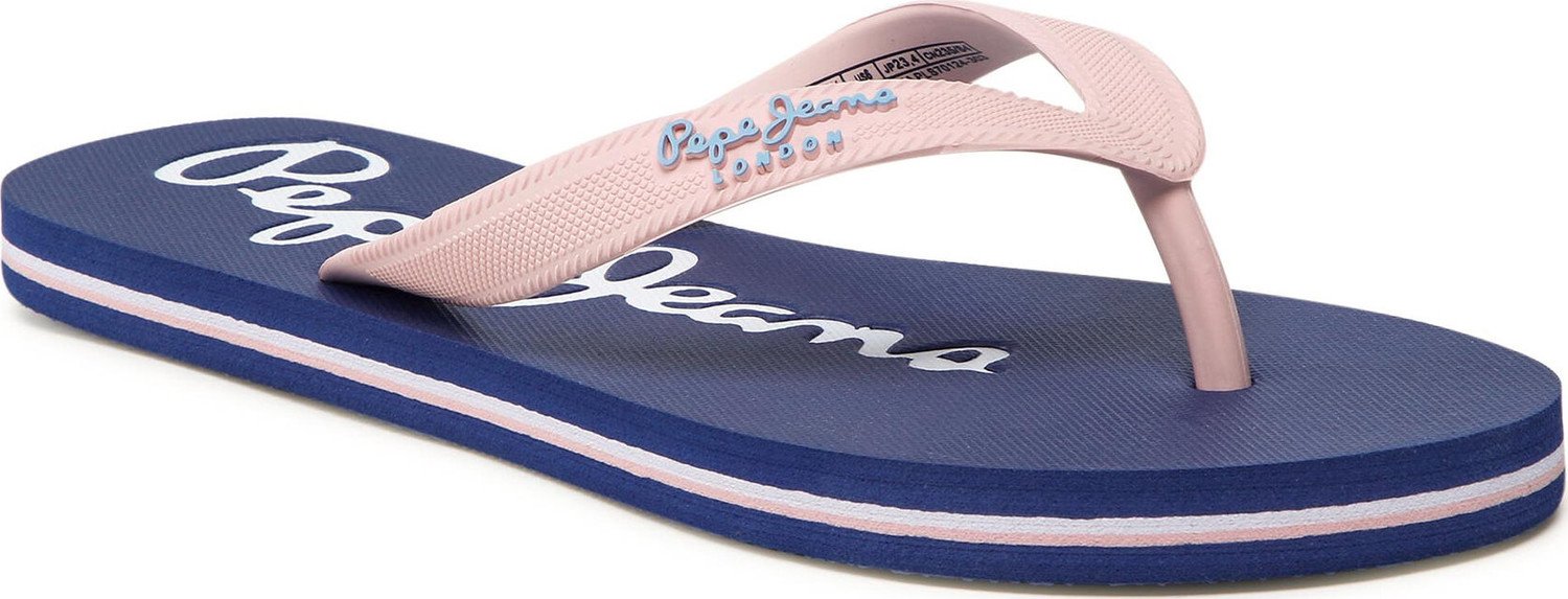 Žabky Pepe Jeans Bay Beach Brand W PLS70124 Pinkish 303
