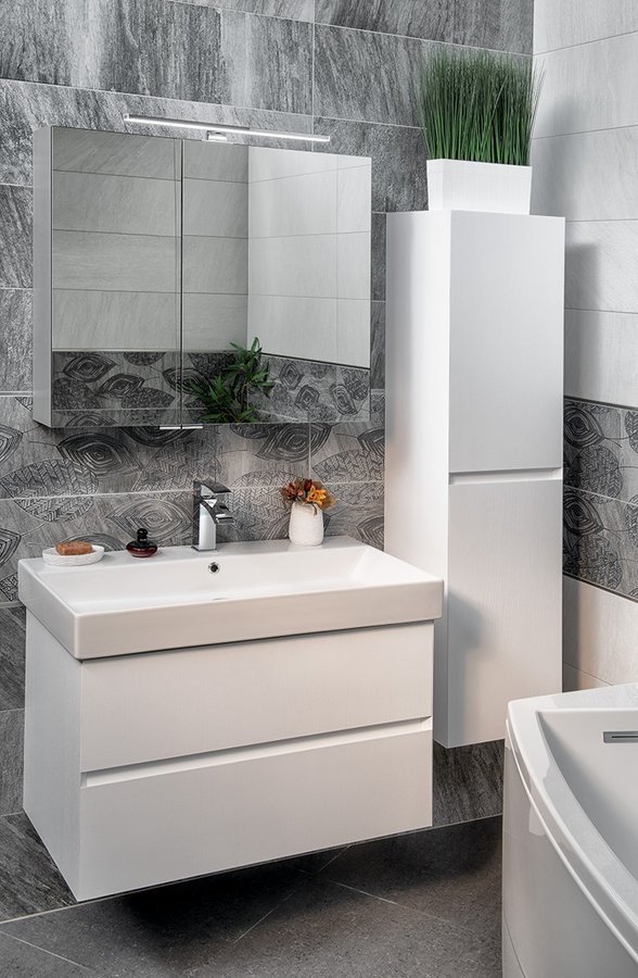 Sapho Koupelnový set FILENA 85, bílá