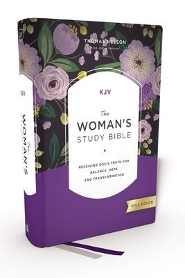 Kjv, the Woman's Study Bible, Hardcover, Red Letter, Full-Color Edition, Comfort Print: Receiving God's Truth for Balance, Hope, and Transformation (Patterson Dorothy Kelley)(Pevná vazba)