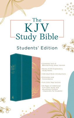 The KJV Study Bible, Students' Edition [Tropical Botanicals] (Hudson Christopher D.)(Imitation Leather)