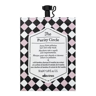 Davines The Purity Circle čistící maska pro všechny typy vlasů 50 ml