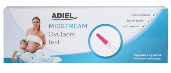 Adiel Midstream těhotenský test