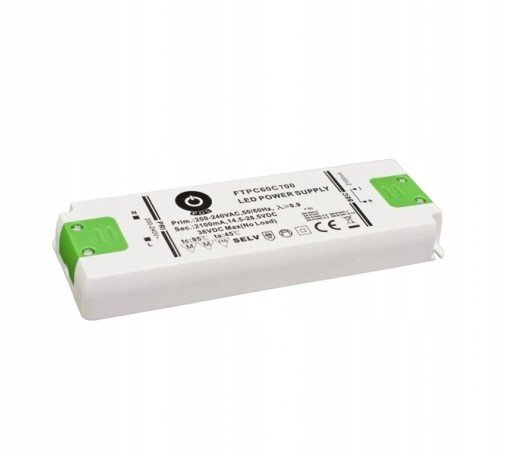 Napájecí Zdroj Pos 0.7A 60W 100V IP20 FTPC60C700