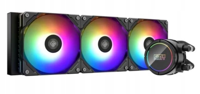 Chlazení AiO Silver Monkey X Snowy Argb 360 3x120 mm LGA1700 Tdp 260W