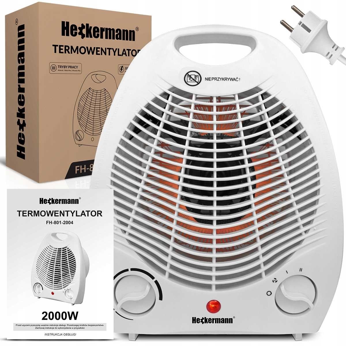 Termoventilátor Heckermann FH-801-2004