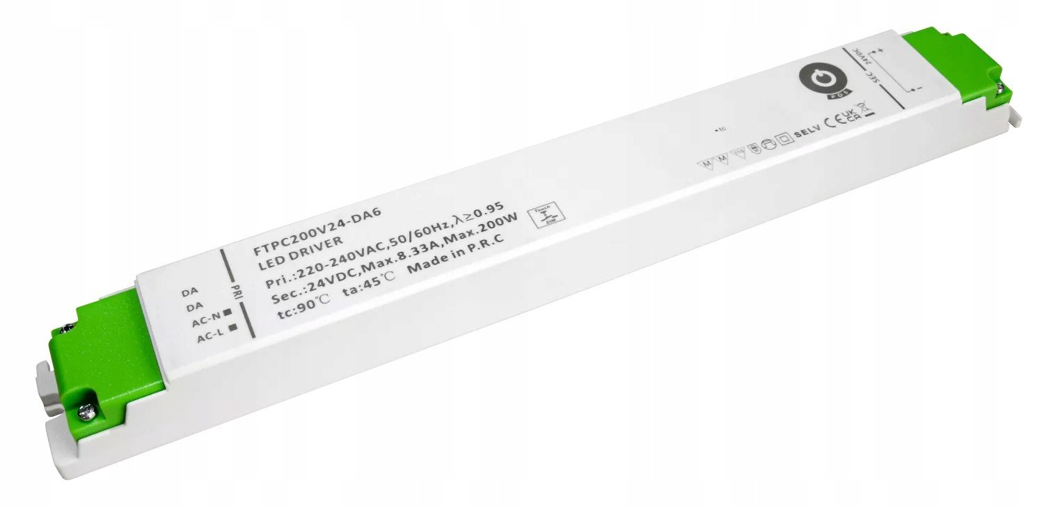 Napájecí Zdroj Pos 8.3A 200W 24V IP20 FTPC200V24-DA6