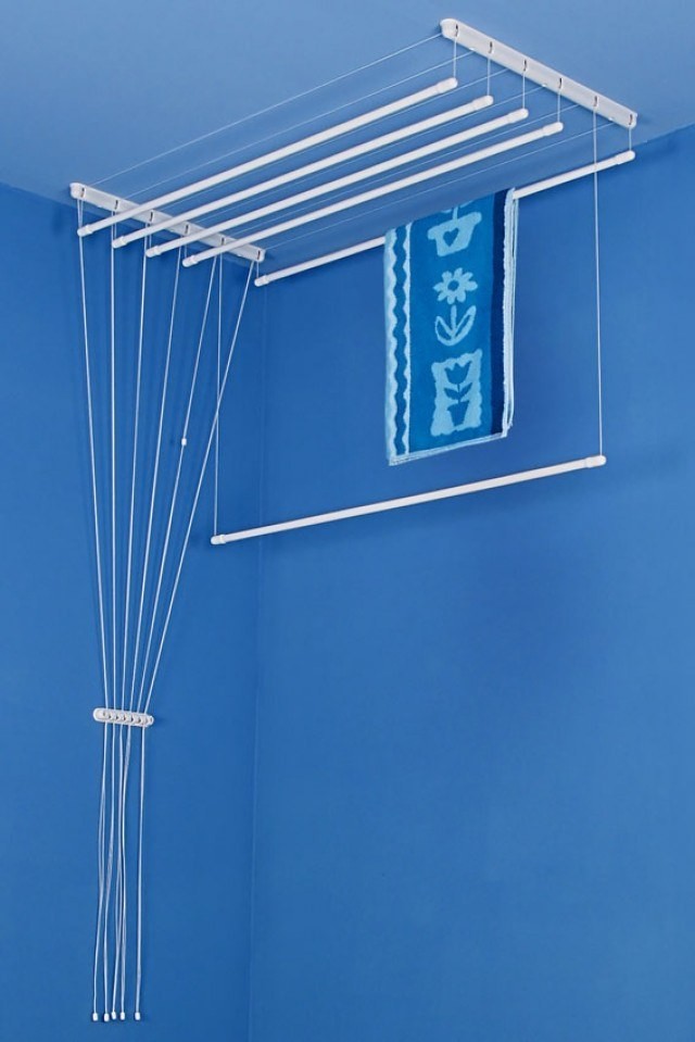 ALDO Sušák IDEAL stropní 100cm 7 tyčí
