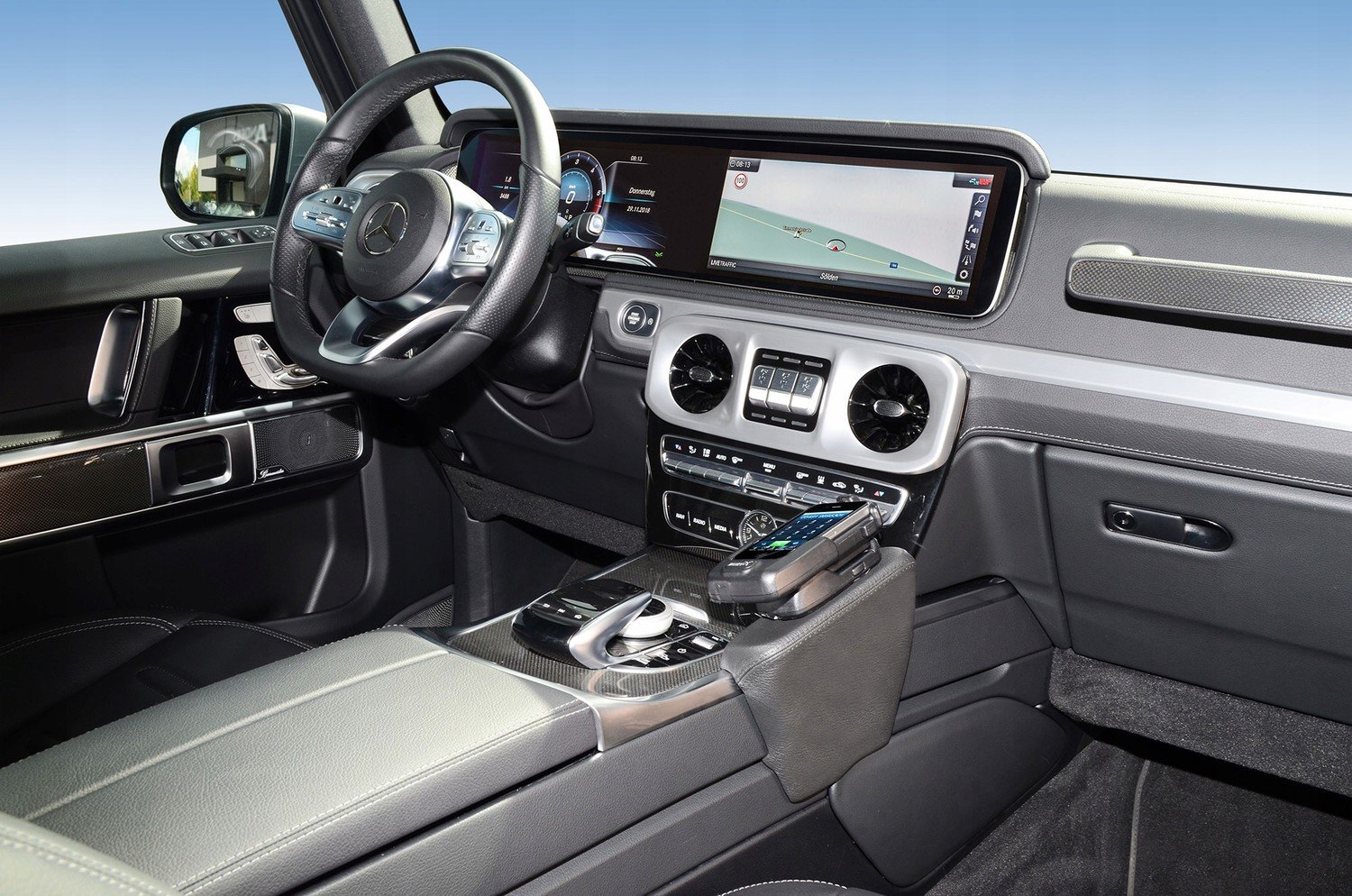 Konzole Kuda pro telefon Mercedes G W464 od 2019