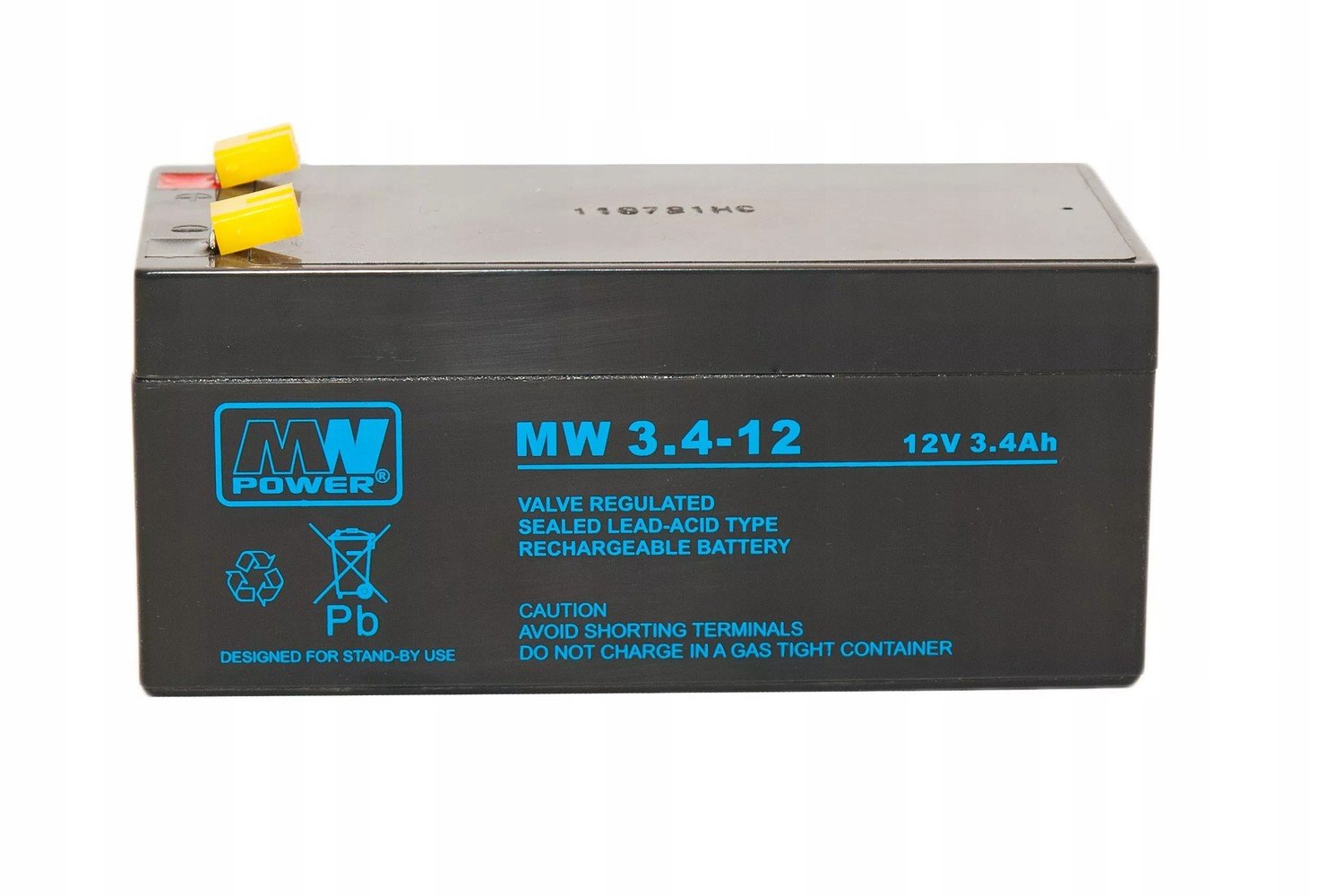 Baterie Agm 12V 3.4Ah Mw 3.4-12