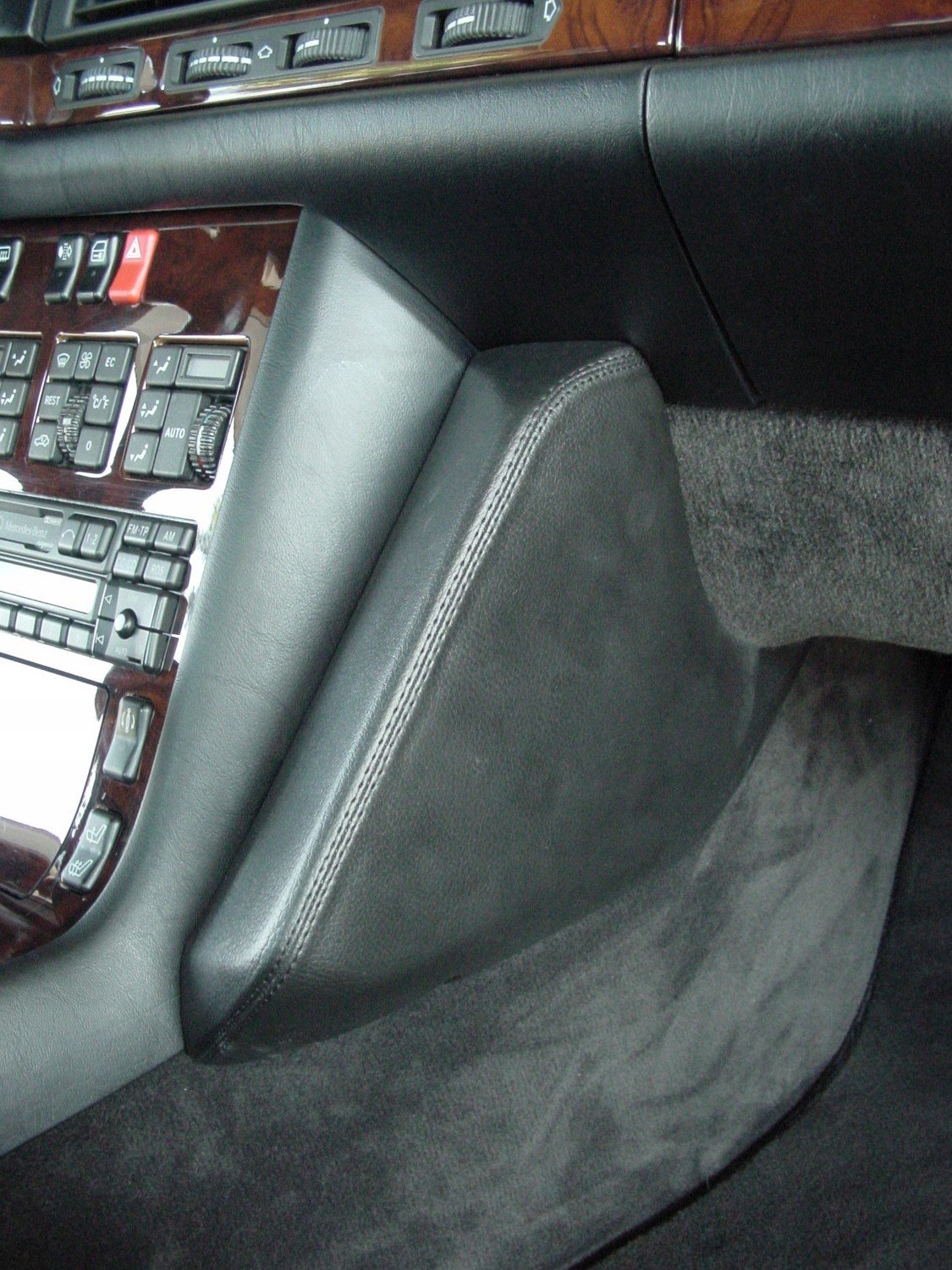 Konzole Kuda na telefon pro Mercedes S (W140)