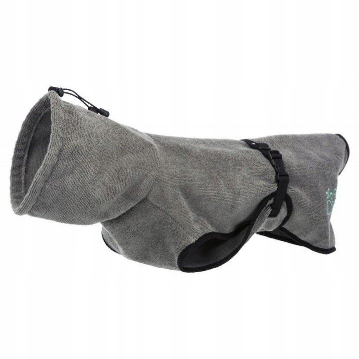 Trixie obleček pro psa šedý, froté, vel. L; 60cm