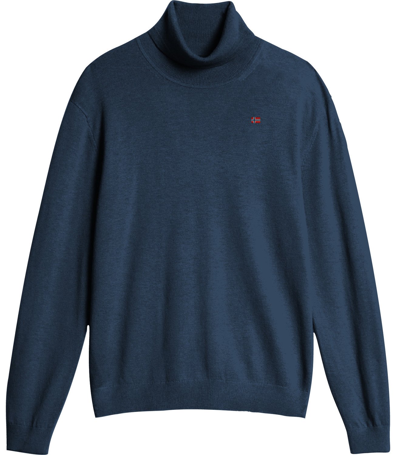 NORWAY SWEATER TURTLENECK Pánský rolák US M 133102 Denim