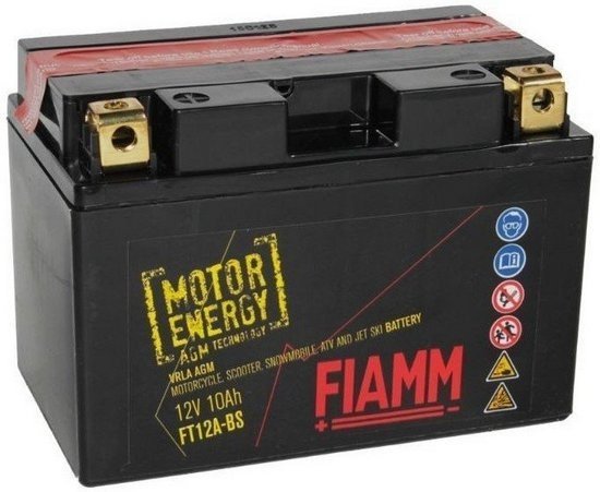 Fiamm Motor energy 12V 9,5Ah 175A FT12A-BS