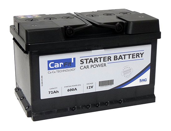 Carfit 12V 72Ah 600A CARBAT07002