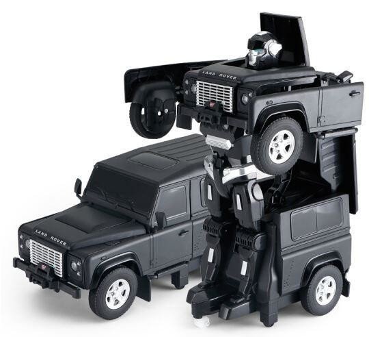 Rastar Land Rover Transformer 1:14 2.4GHz RTR - černý