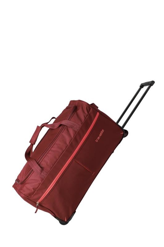 Travelite Basics Fast wheelbag Bordeaux/rosé taška