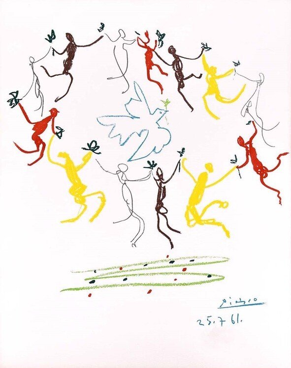 MIGNECO&SMITH Umělecký tisk La ronde de la jeunesse, Pablo Picasso, (60 x 80 cm)