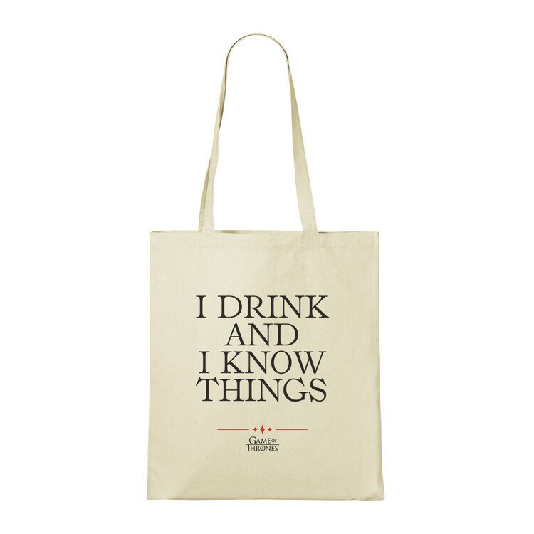 WARNER BROS Taška Game of Thrones - I Drink and I Know Things