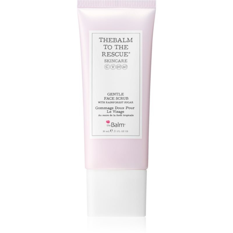 theBalm To The Rescue® Gentle Face Scrub jemný čisticí peeling na obličej 30 ml