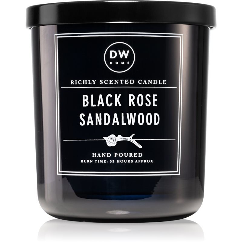 DW Home Signature Black Rose Sandalwood vonná svíčka 263 g