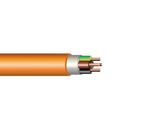 CICM Požárně odolný nehořlavý kabel 1-CXKE-R-J 5X16 /o/-/UV-M B2ca-s1a-d1-a1 BUB bezhalogenový