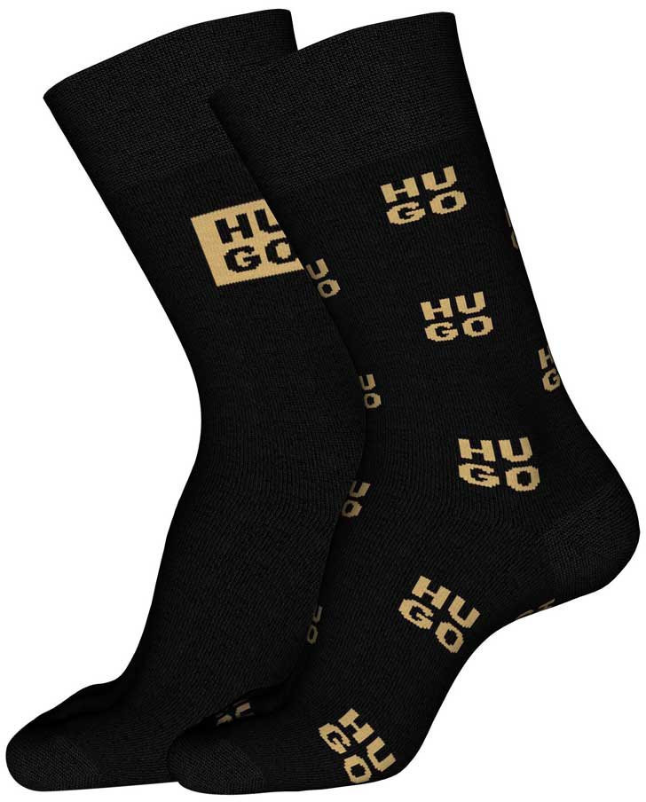 Hugo Boss 2 PACK - pánské ponožky HUGO 50502015-001 40-46