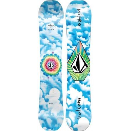 Snowboard Nitro Ripper X Volcom 24 Youth - Modrá - 132