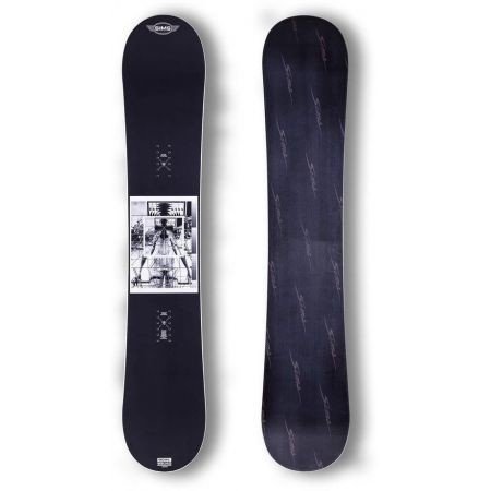 Snowboard Sims Bowl Squad Black - Černá - 155