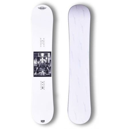 Snowboard Sims Bowl Squad White - Bílá - 155