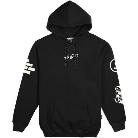 Mikina The Dudes Polkadoods - Černá - L