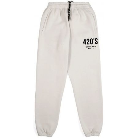 Kalhoty The Dudes 420S - Bílá - L