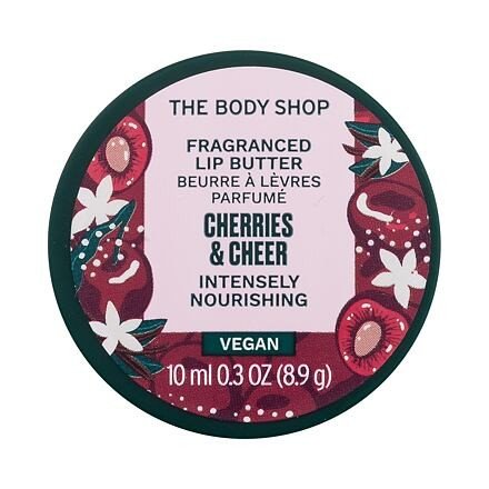 The Body Shop Cherries & Cheer Fragranced Lip Butter hydratační máslo na rty 10 ml